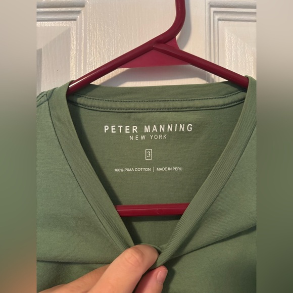 Green Peter Manning T-Shirt - Picture 2 of 3